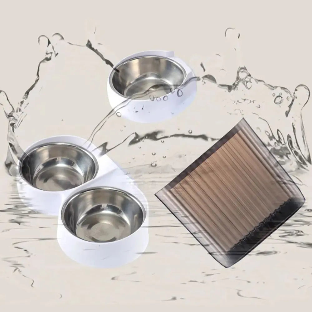 Mangeoire Automatique Intelligente 5L avec Caméra – Distributeur Connecté pour Chien & Chat, Double Bol