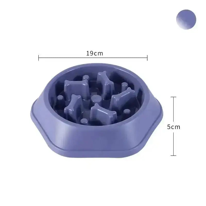 Gamelle Anti-Glouton pour Chiens – Mangeoire Lente & Anti-Étouffement