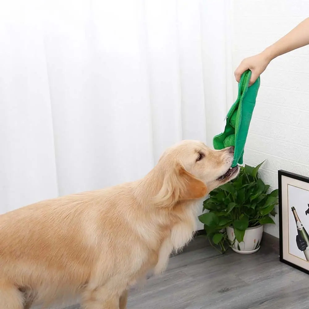 Jouet Interactif pour Chien – Gousse de Pois avec Friandises Cachées, Puzzle & Anti-Stress