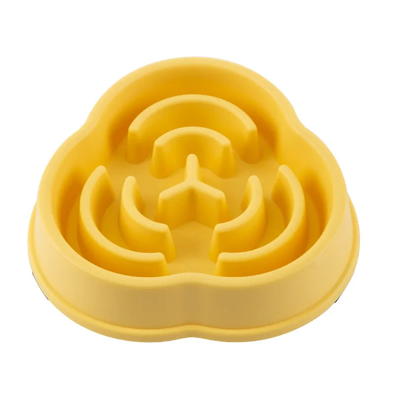 Gamelle Anti-Glouton Colorée pour Chiens – Formes Originales et Base Antidérapante