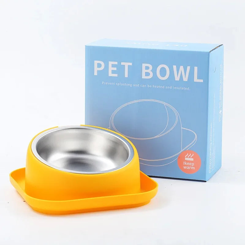 Gamelle Inclinée en Inox pour Chiens – Bol Antidérapant et Confort Digestif