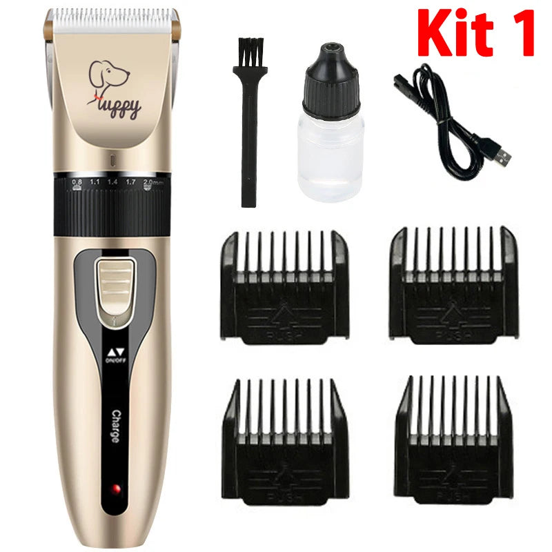Tondeuse électrique de toilettage – Kit complet pour chiens & chats (3 modèles)