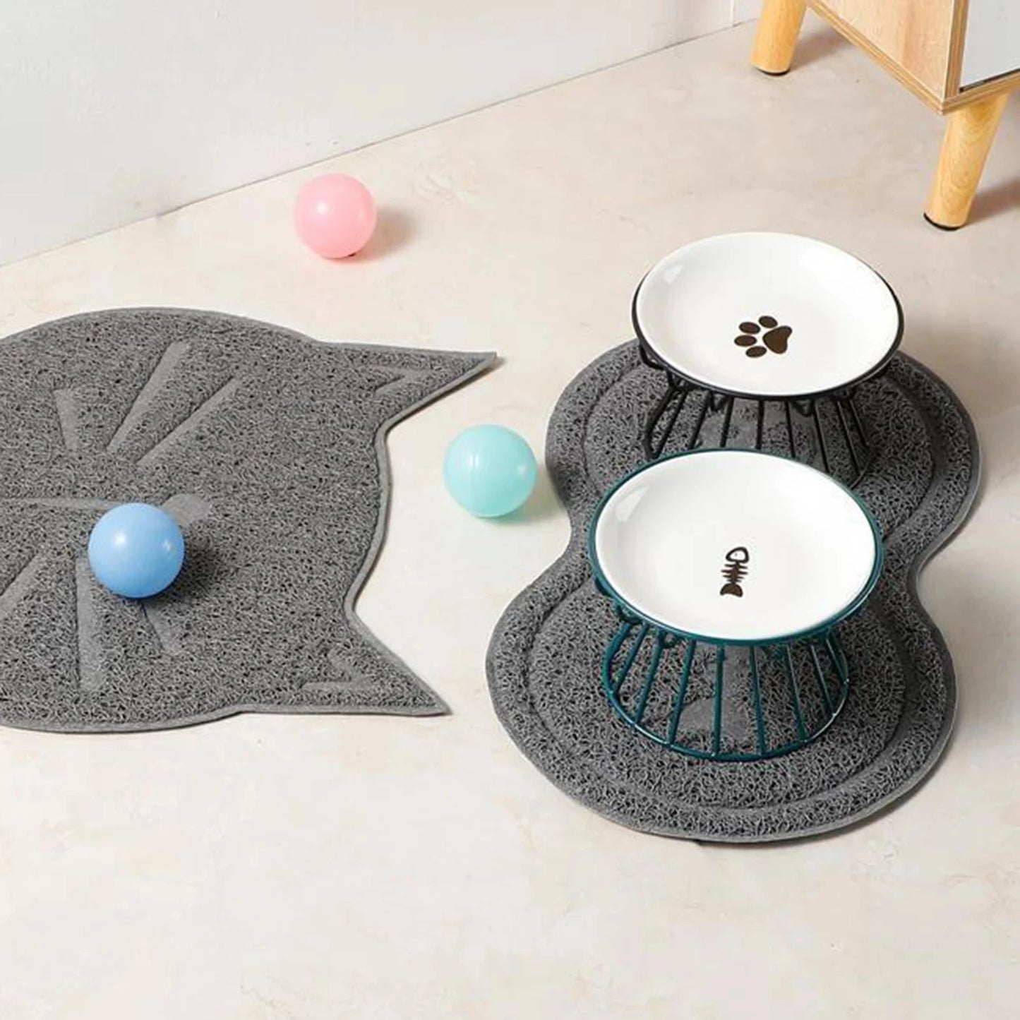 Bol Surélevé en Céramique – Gamelle Design Petits Chiens, Hygiénique et Antidérapante
