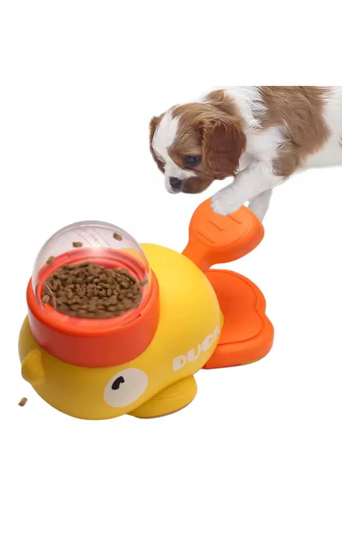 Jouet Interactif Canard Distributeur de Friandises – Anti-glisse & Ludique pour Chiens