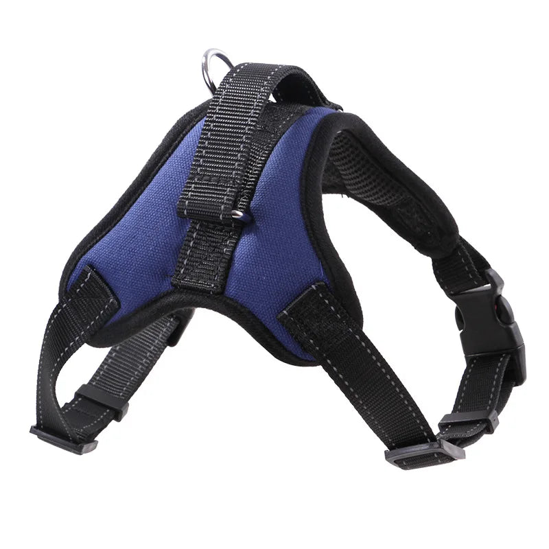 Harnais réglable en nylon pour grands chiens – Sécurité et confort tous temps