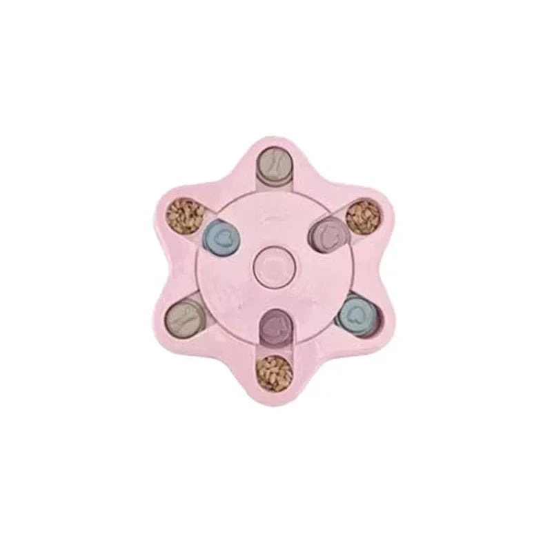 Puzzle Interactif pour Chien – Jouet Distributeur de Friandises et Gamelle Anti-glouton