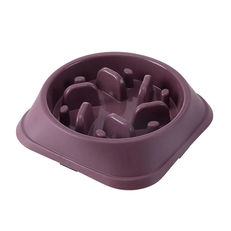Gamelle Anti-Glouton Colorée pour Chiens – Formes Originales et Base Antidérapante