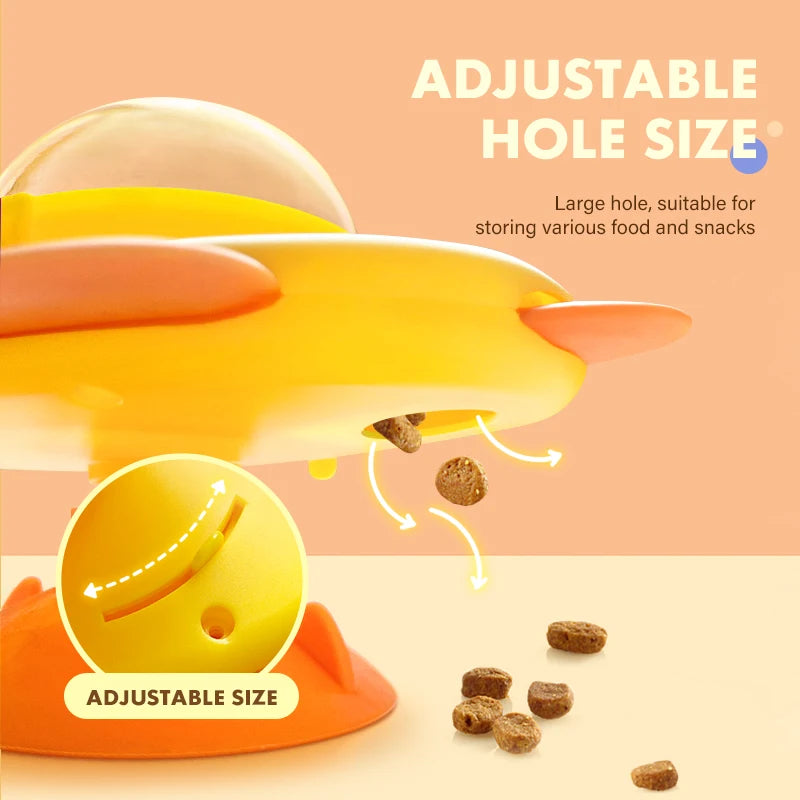 Jouet Puzzle Distributeur de Croquettes – Jouet Interactif & Mangeoire Anti-glouton pour Chiens