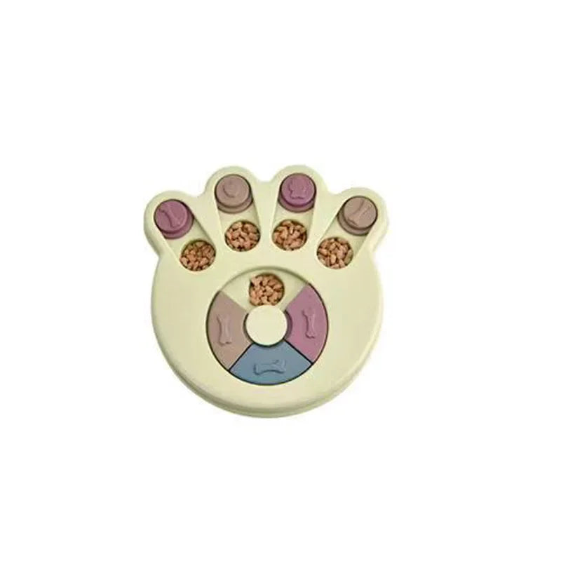 Puzzle Interactif pour Chien – Jouet Distributeur de Friandises et Gamelle Anti-glouton
