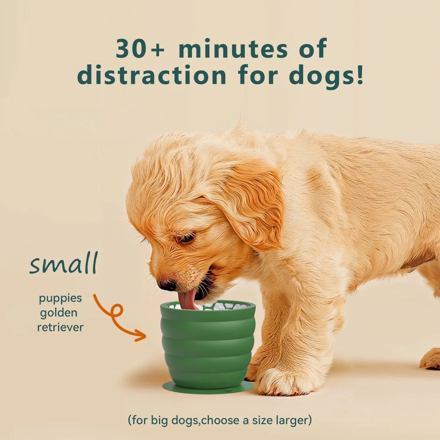 Gamelle Anti-Glouton en Silicone pour Grands Chiens – Antidérapante et Confort Digestif