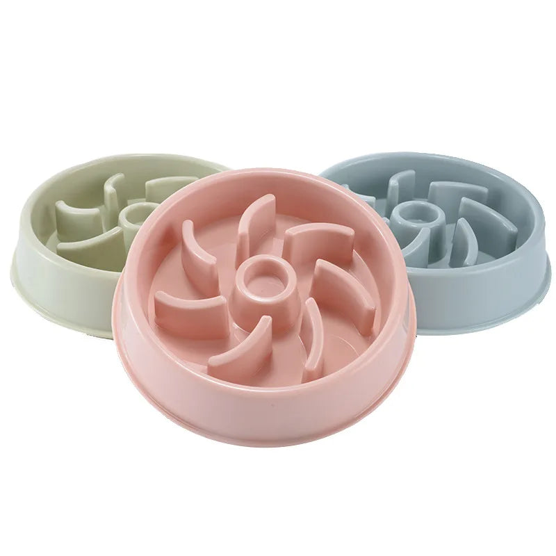 Gamelle Anti-Glouton pour Chien et Chat – Bol d’Alimentation Anti-étouffement en Plastique Durable