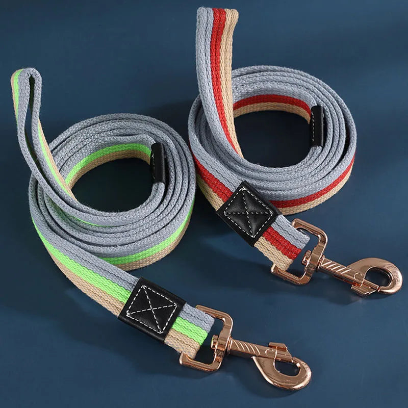 Laisse longue d’entraînement pour chien – Nylon antidérapant, corde de traction solide, idéale pour marche et dressage