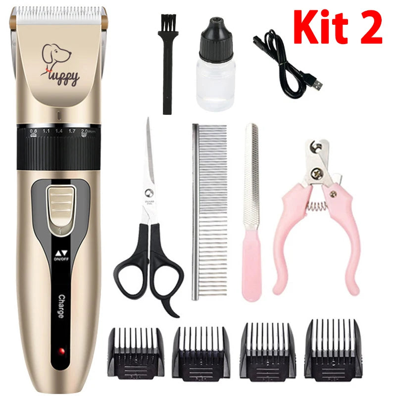 Tondeuse électrique de toilettage – Kit complet pour chiens & chats (3 modèles)