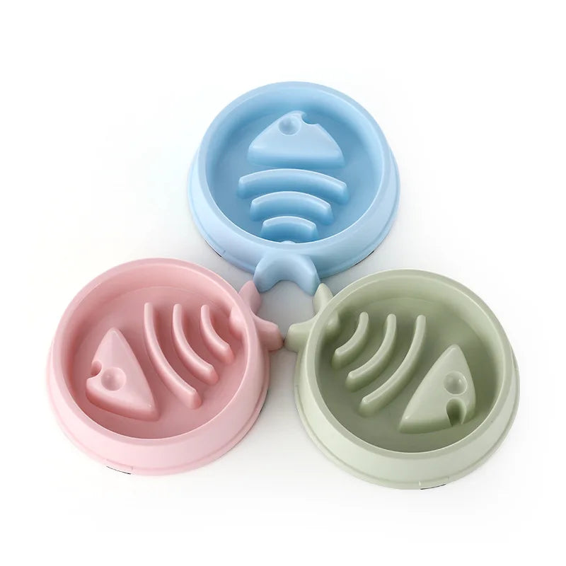 Gamelle Anti-Glouton Colorée pour Chiens – Formes Originales et Base Antidérapante