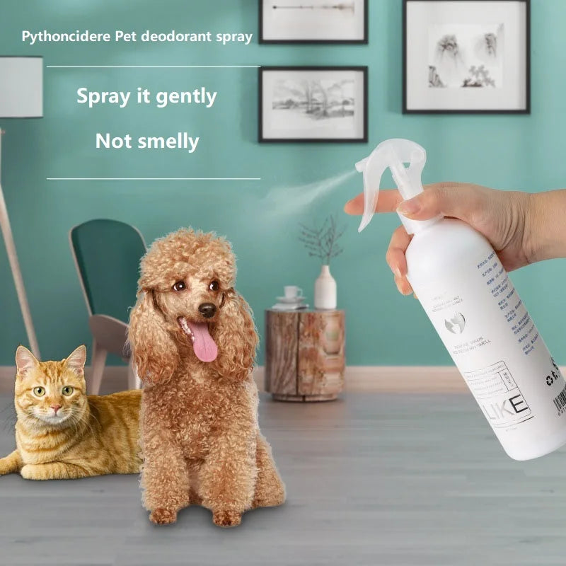 Vaporisateur désodorisant naturel pour chiens & chats – 500ml
