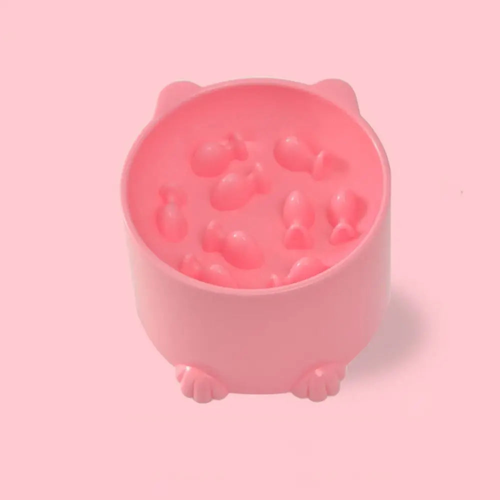 Gamelle Élevée Anti-Glouton pour Chats – Bol de Nourriture Anti-étouffement et Protection des Cervicales