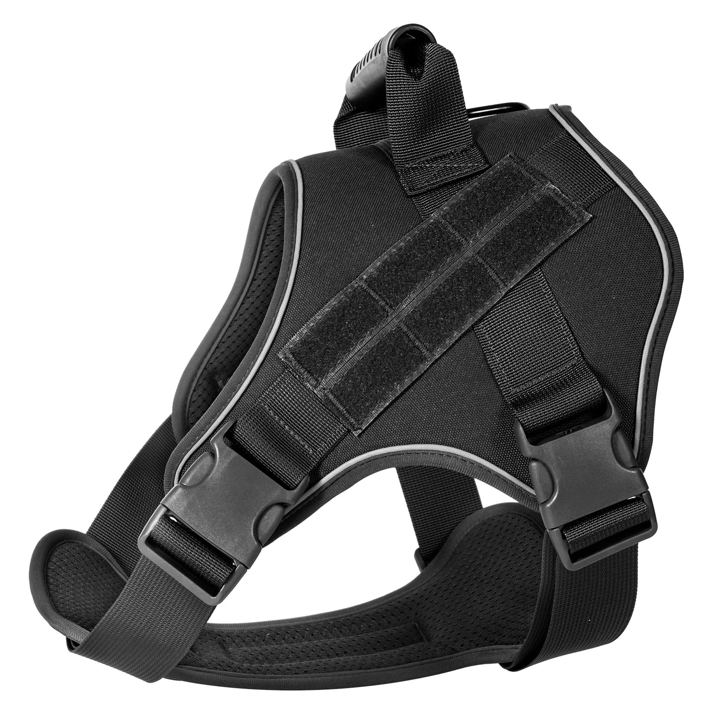 Harnais tactique pour chien – Gilet d’entraînement robuste avec poignée & attaches solides