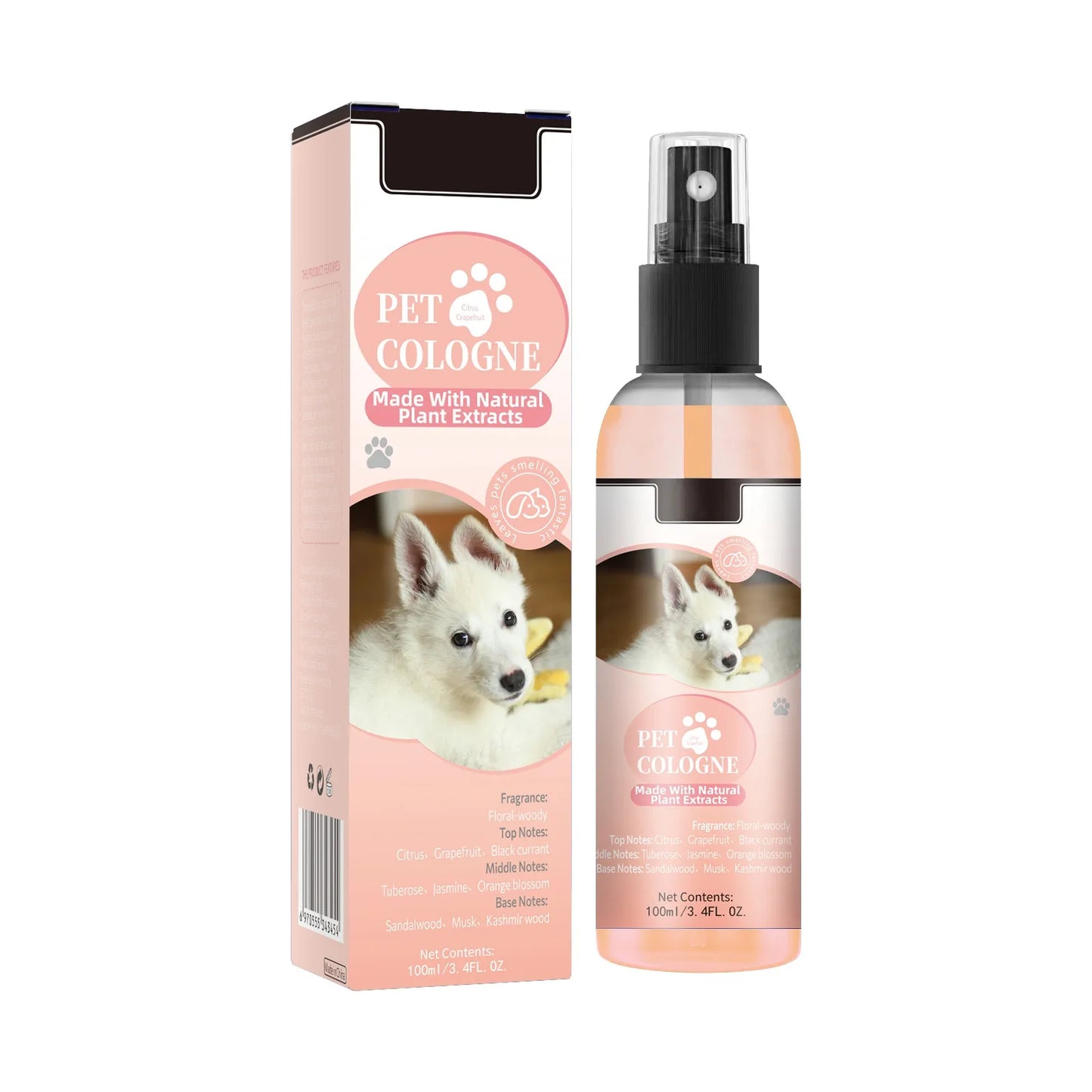 Spray parfumé éliminateur d’odeurs pour chiens & chats – Fraîcheur longue durée