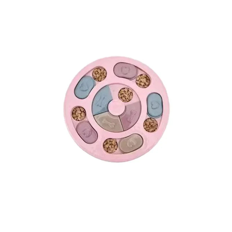 Puzzle Interactif pour Chien – Jouet Distributeur de Friandises et Gamelle Anti-glouton