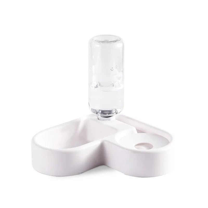 Gamelle Double avec Distributeur d’Eau Automatique – Bol 2-en-1 pour Chien