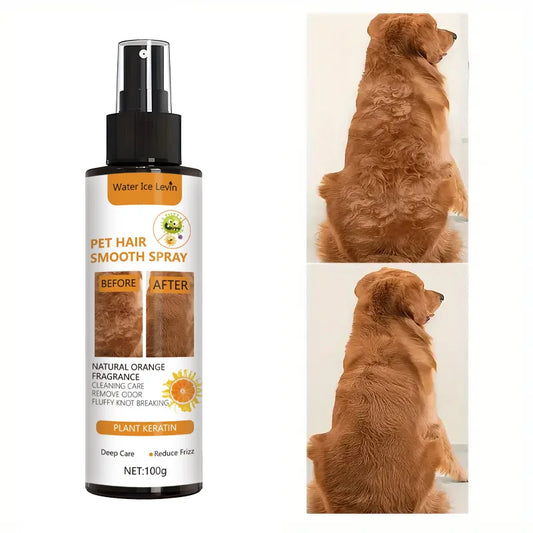 Spray lissant & hydratant pour poils de chiens et chats – 100ml