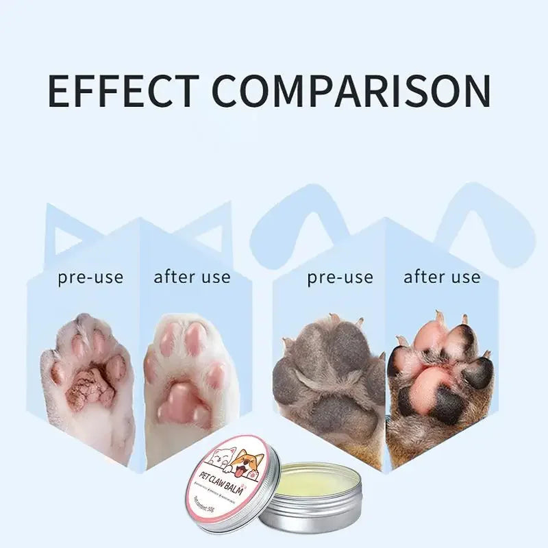 Baume protecteur hydratant pour pattes et truffe – Chiens & Chats (50g)