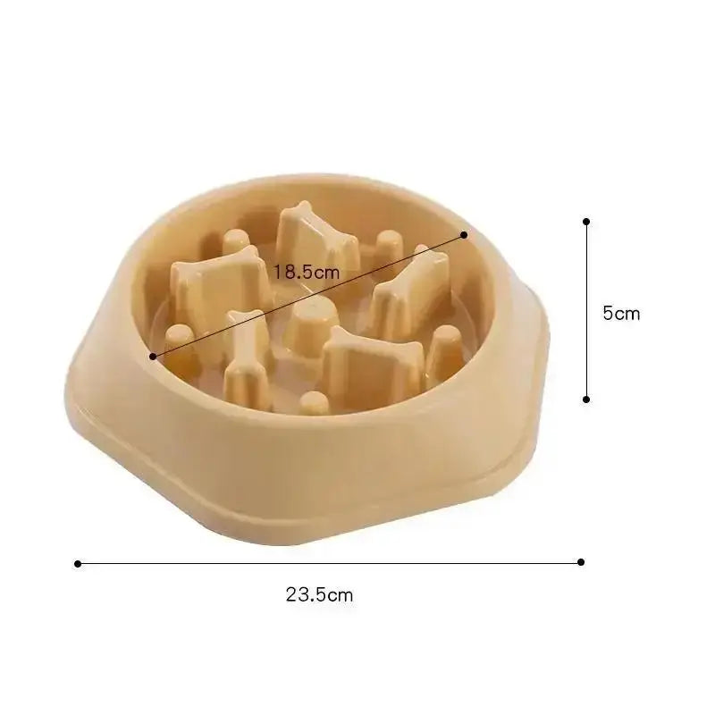Gamelle Anti-Glouton pour Chiens – Mangeoire Lente & Anti-Étouffement