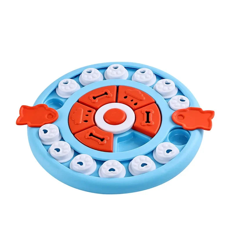 Puzzle Interactif pour Chien – Jouet Distributeur de Friandises et Gamelle Anti-glouton