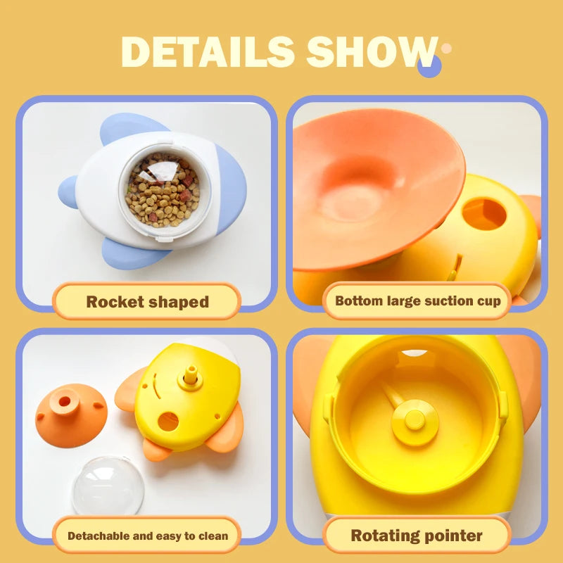 Jouet Puzzle Distributeur de Croquettes – Jouet Interactif & Mangeoire Anti-glouton pour Chiens