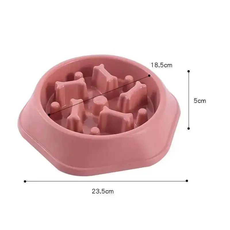Gamelle Anti-Glouton pour Chiens – Mangeoire Lente & Anti-Étouffement