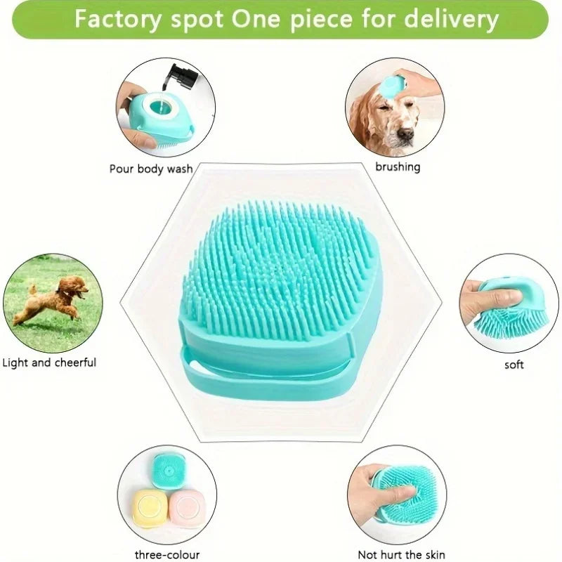 Kit de toilettage complet 9 pièces pour chiens & chats – Brosse, peigne, coupe-ongles & accessoires