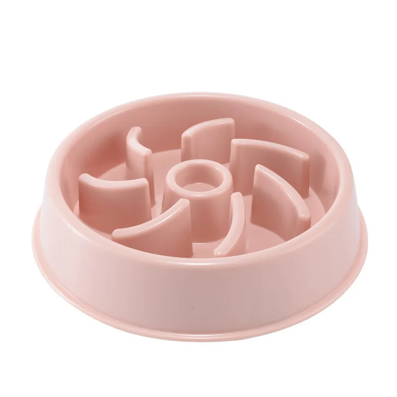 Gamelle Anti-Glouton pour Chien et Chat – Bol d’Alimentation Anti-étouffement en Plastique Durable
