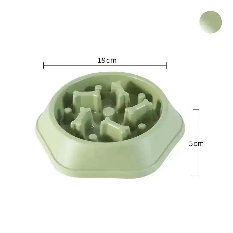 Gamelle Anti-Glouton pour Chiens – Mangeoire Lente & Anti-Étouffement