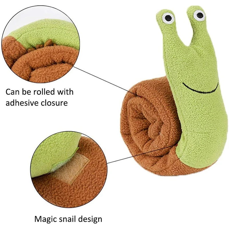 Jouet de Fouille Interactif pour Chien – Chenille avec Friandises Cachées, Anti-Stress & Éducatif
