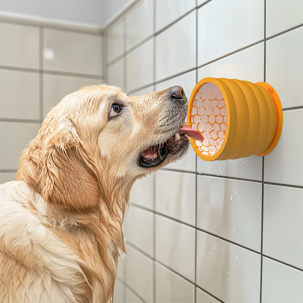 Gamelle Anti-Glouton en Silicone pour Grands Chiens – Antidérapante et Confort Digestif