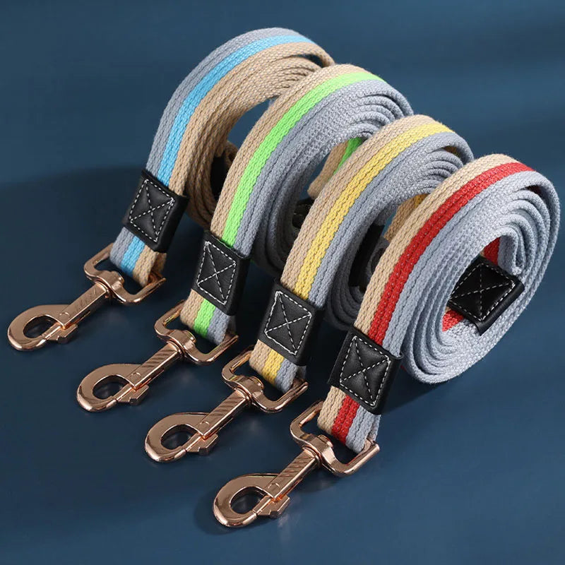 Laisse longue d’entraînement pour chien – Nylon antidérapant, corde de traction solide, idéale pour marche et dressage