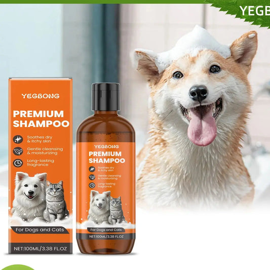 Shampooing naturel à l’huile de coco – Anti-odeurs & anti-puces pour chiens