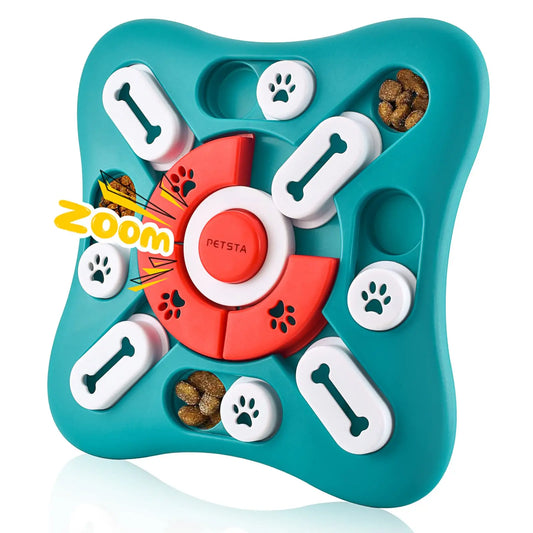 Puzzle Interactif pour Chien – Jouet Distributeur de Friandises, Stimulation Intellectuelle & Anti-ennuie.