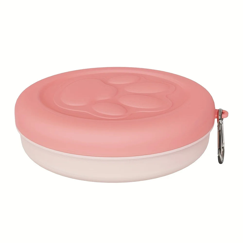 Bol de Voyage Portable pour Chien & Chat – Boîte à Collations Compacte et Multifonction