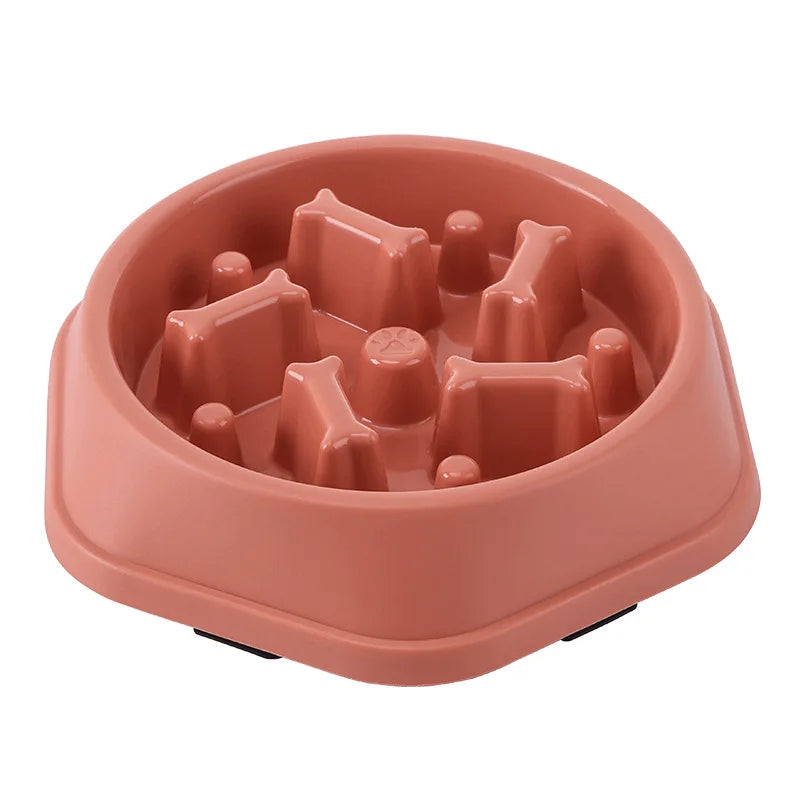 Gamelle Anti-Glouton Colorée pour Chiens – Formes Originales et Base Antidérapante
