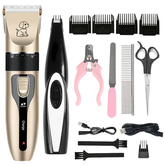 Tondeuse électrique de toilettage – Kit complet pour chiens & chats (3 modèles)