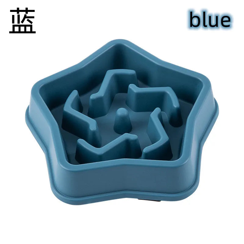 Gamelle Anti-Glouton Colorée pour Chiens – Formes Originales et Base Antidérapante