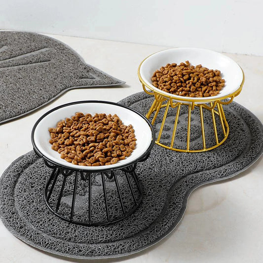 Bol Surélevé en Céramique – Gamelle Design Petits Chiens, Hygiénique et Antidérapante