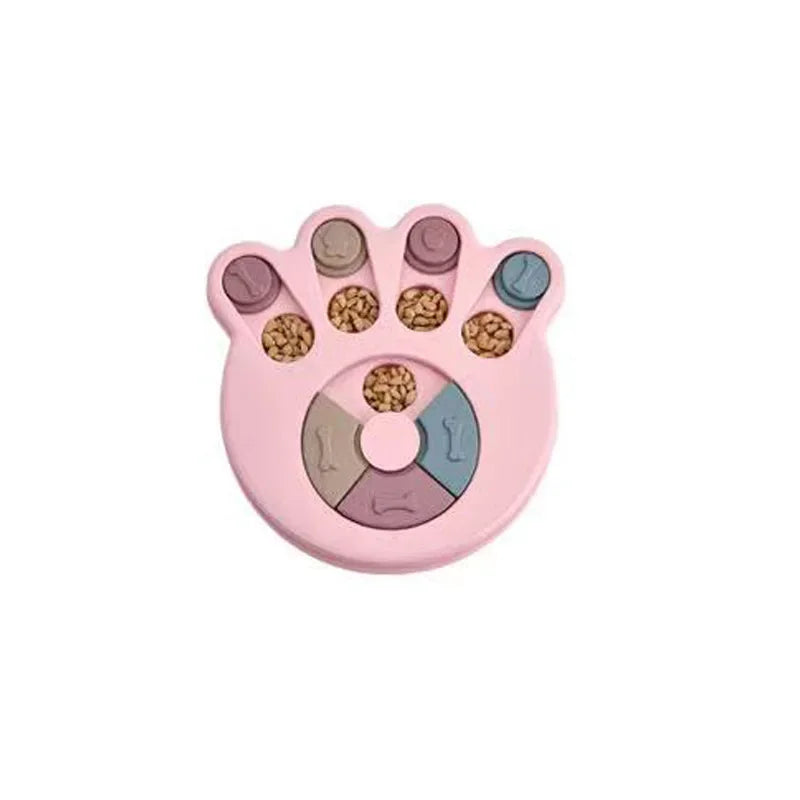 Puzzle Interactif pour Chien – Jouet Distributeur de Friandises et Gamelle Anti-glouton