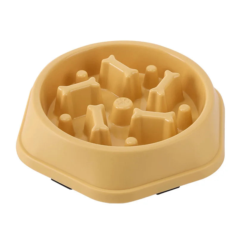 Gamelle Anti-Glouton Colorée pour Chiens – Formes Originales et Base Antidérapante