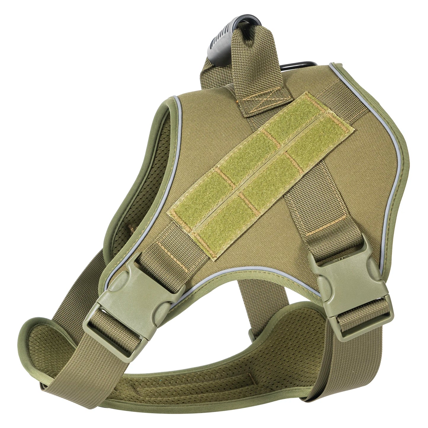 Harnais tactique pour chien – Gilet d’entraînement robuste avec poignée & attaches solides