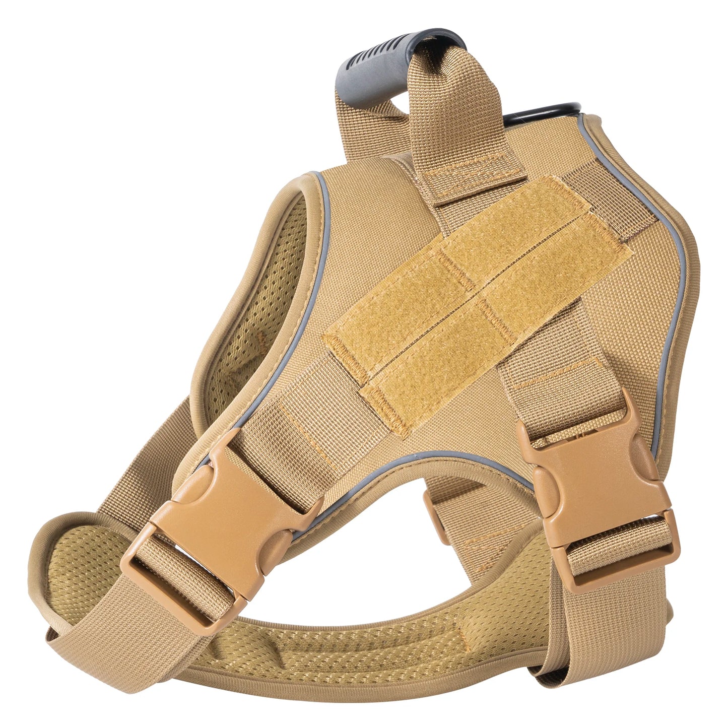 Harnais tactique pour chien – Gilet d’entraînement robuste avec poignée & attaches solides