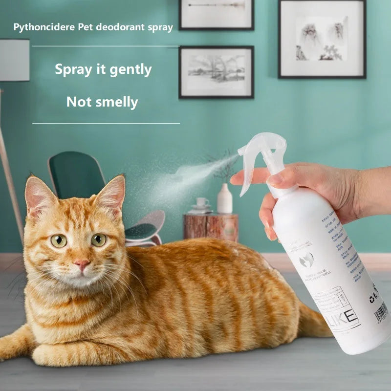 Vaporisateur désodorisant naturel pour chiens & chats – 500ml