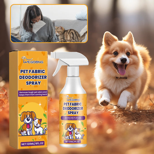 Spray désodorisant naturel pour chiens & chats – Huile de lavande, longue durée