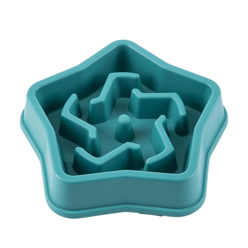 Gamelle Anti-Glouton Colorée pour Chiens – Formes Originales et Base Antidérapante